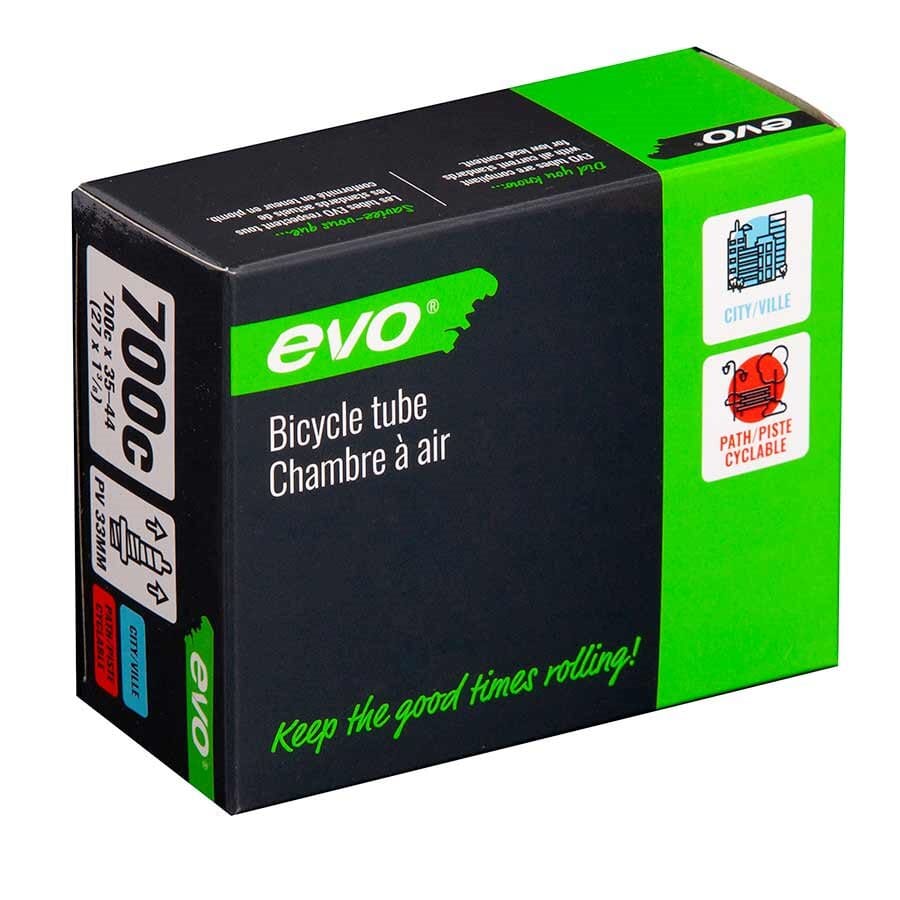 EVO - Chambre à air, Presta, 700C, 35-44C, 48mm Chambre à air Evo