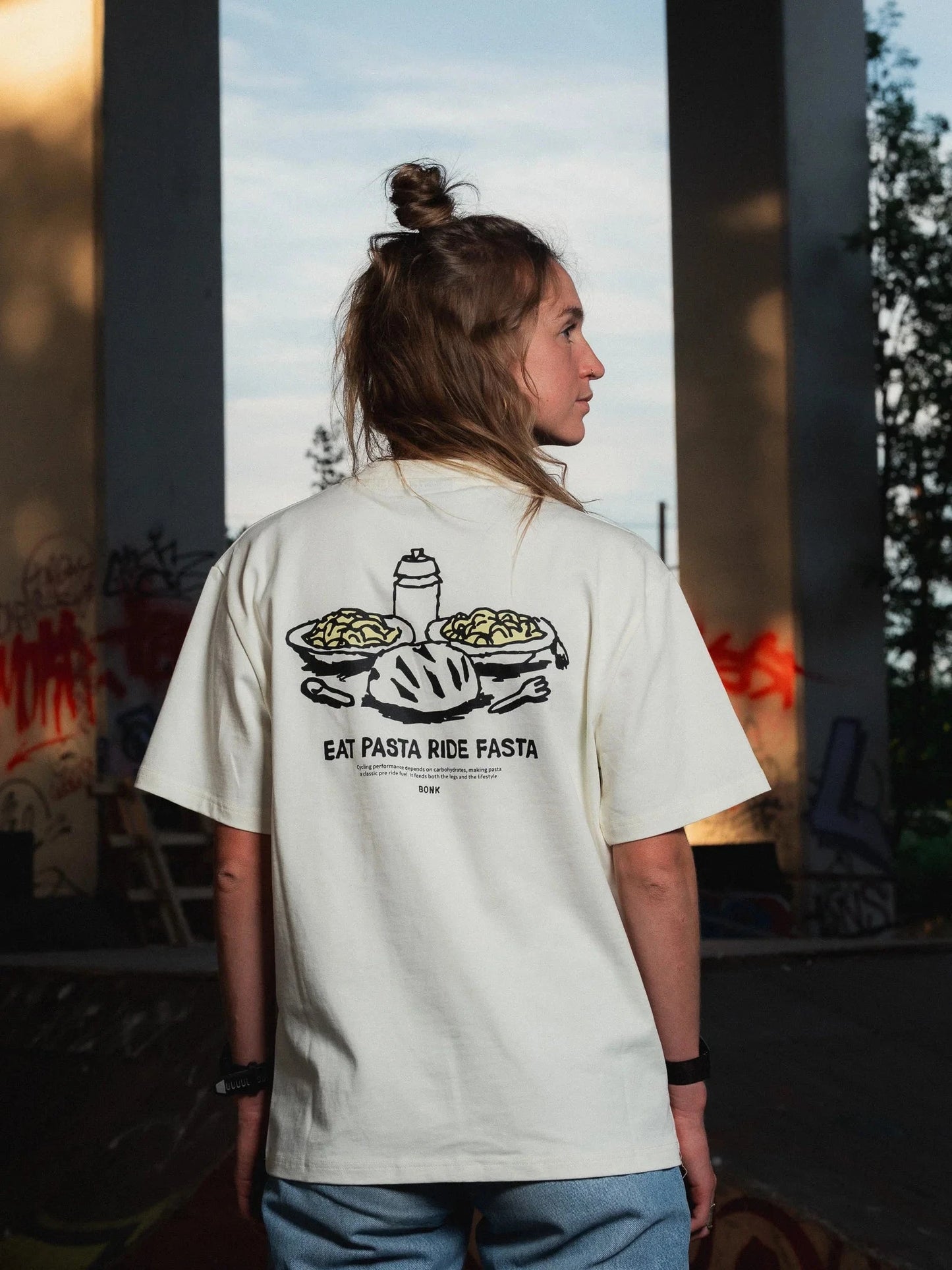 Bonk Cycling Club - T-Shirt Pasta Table T-Shirts Bonk Cycling Club