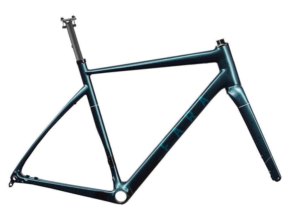 Fara - Cadre F/AR Vélos de gravel Fara 49 Fjord Green
