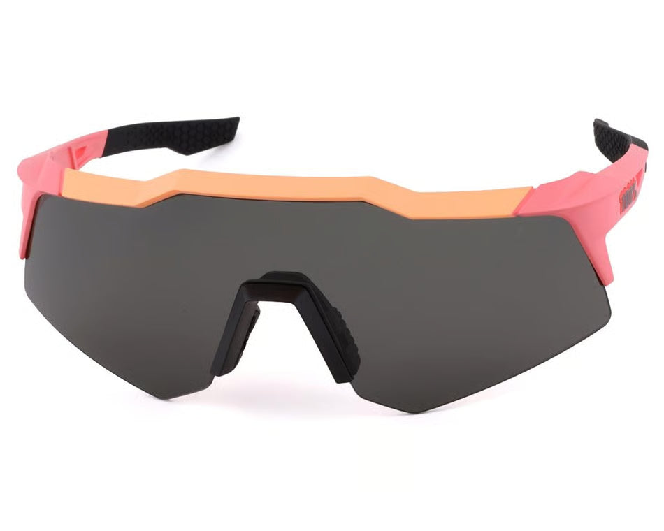 100% - Lunettes Speedcraft XS Matte Washed Out Pink - Smoke Lens Lunettes 100%