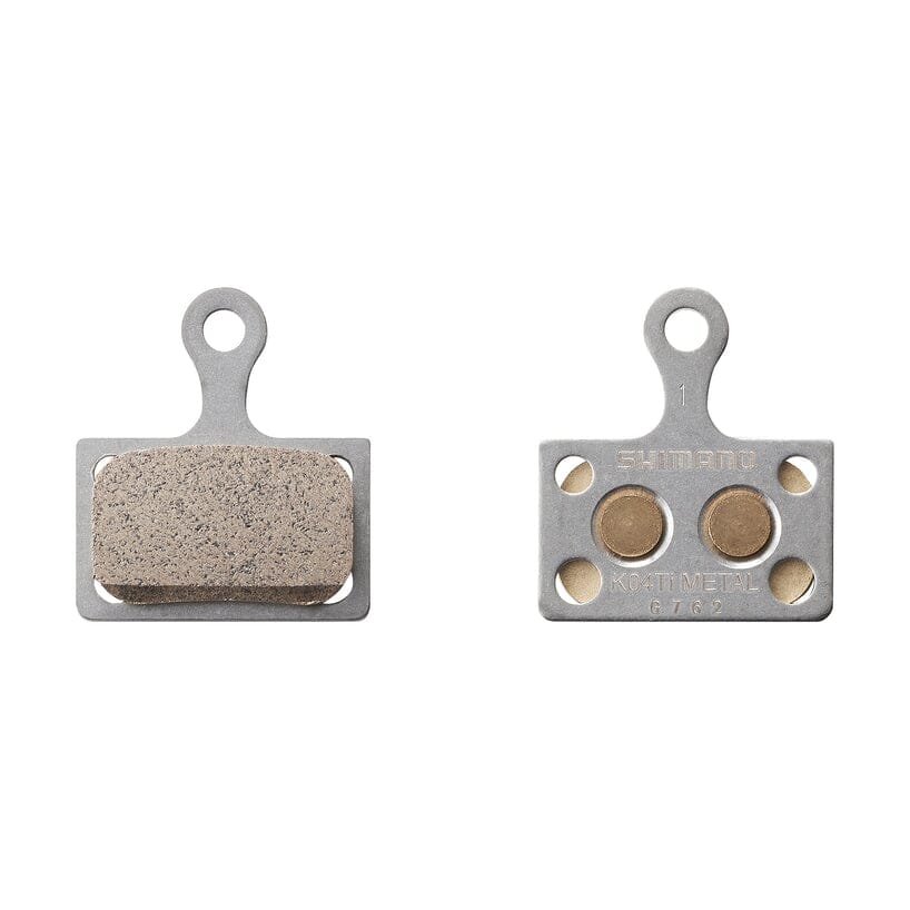 Disc Brake Pads K04TI METAL PAD W/O FIN, W/SPRING, Plaquettes de frein Shimano