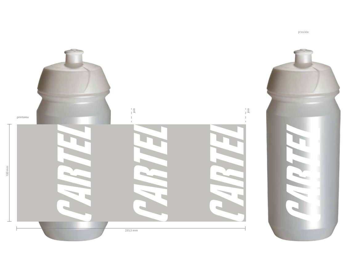 Vélo Cartel - Duo de bidons VELO et CARTEL Bidons Tacx
