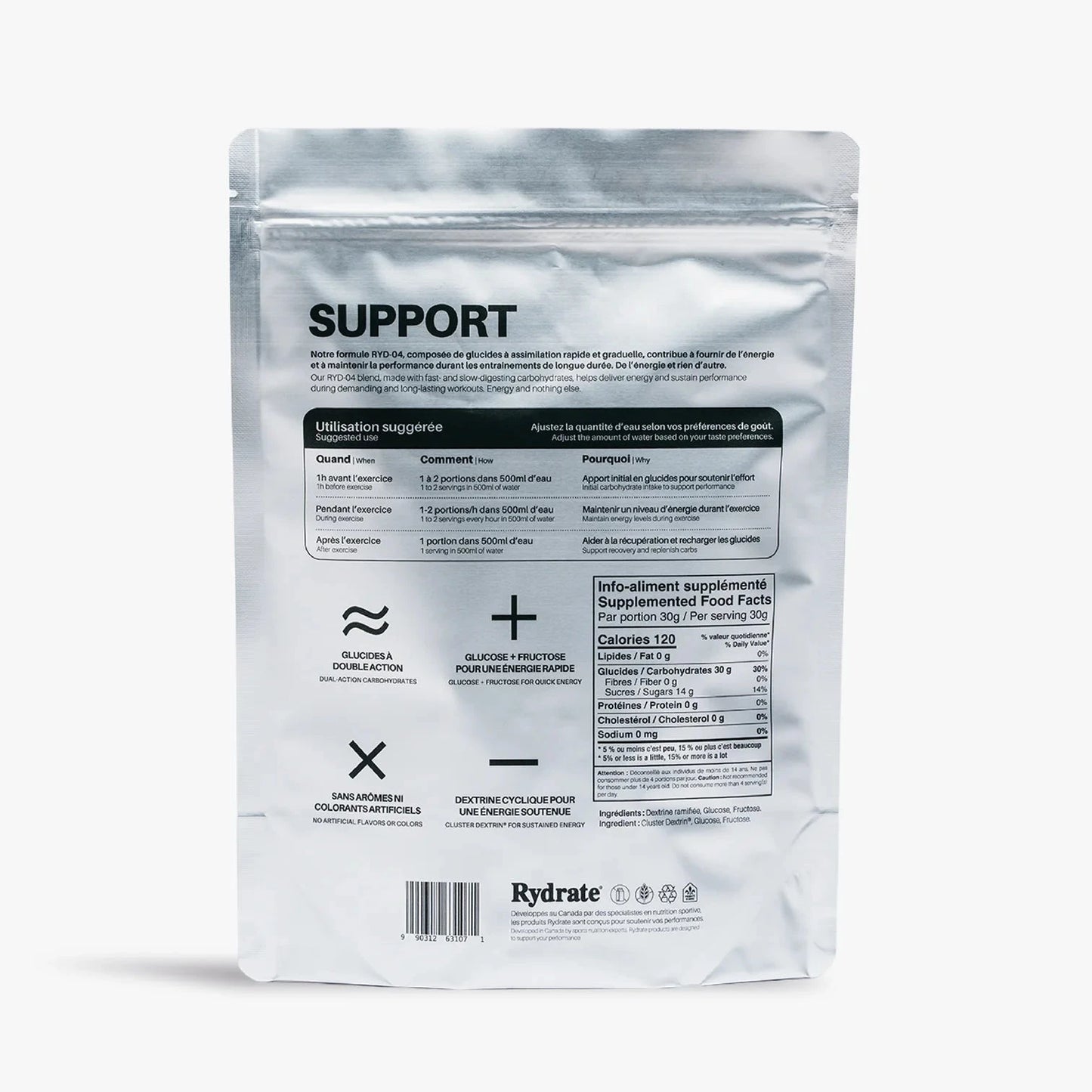 Rydrate - RYD-04 - Performance/Support Nutrition Rydrate