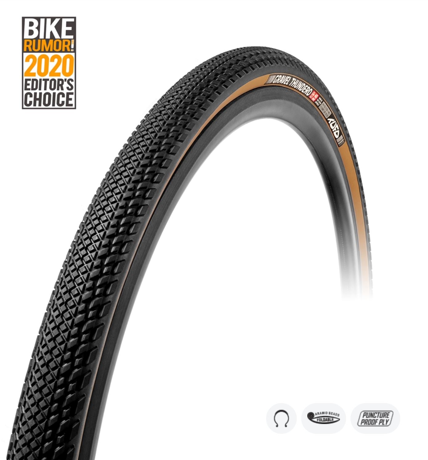 Tufo - Pneu Gravel Thundero Pneus Tufo Beige 36mm