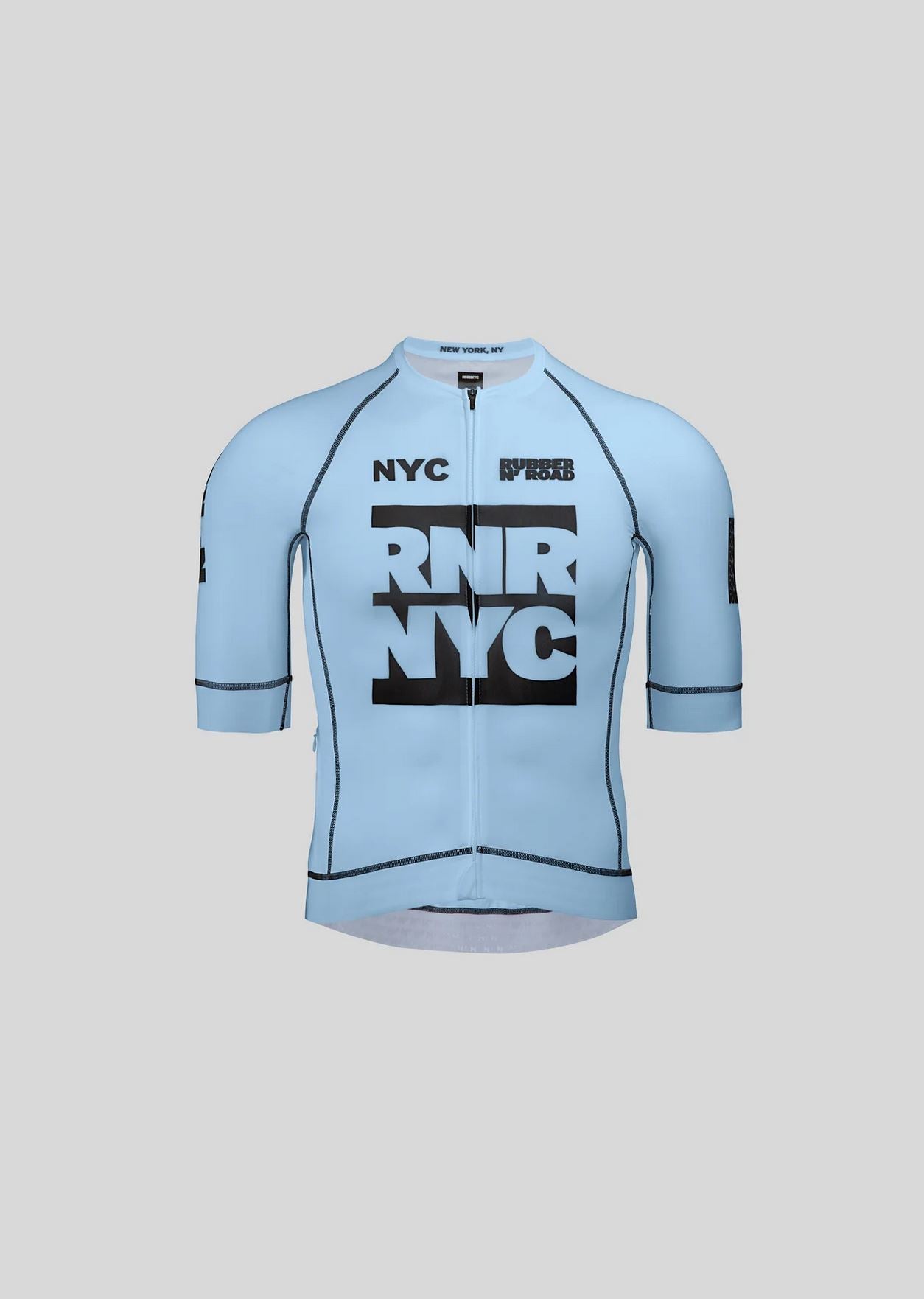 Rubber N' Road - Maillot Impact Homme Maillots Rubber N' Road Blue steel XS