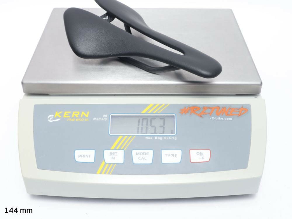 Berk composites - Selle LUPINA SHORT 144 PADDED BLACK NATURAL LEATHER Selles Berk