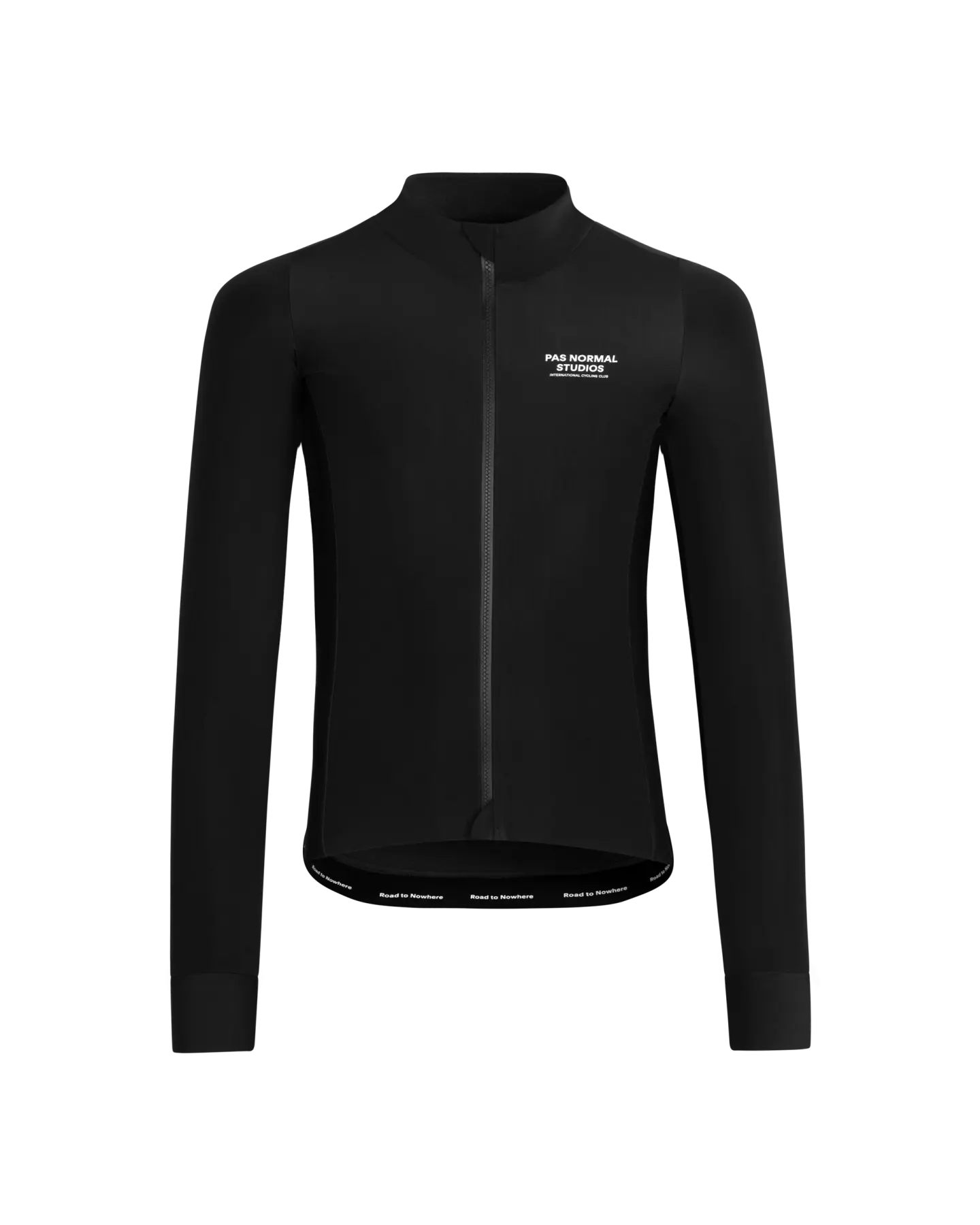 Pas Normal Studios - Maillot Mechanism Long Thermal Homme Noir Maillots Longs Pas Normal Studios