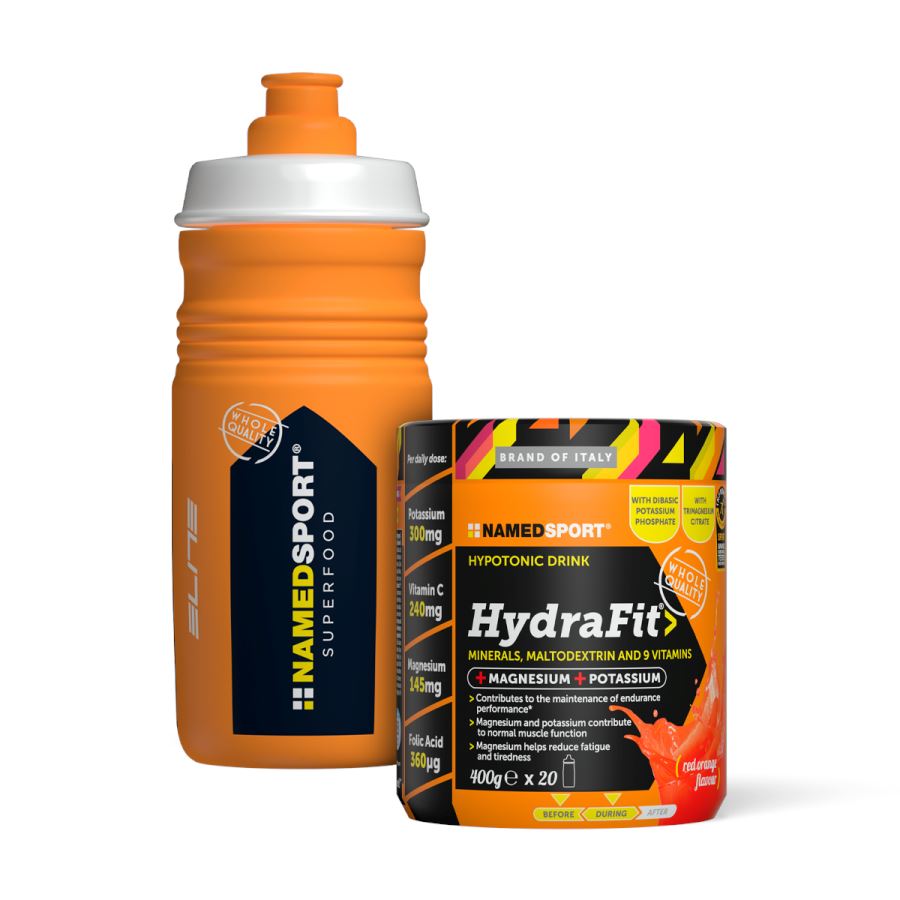 Namedsport - HYDRAFIT (magnésium+ potassium) Nutrition Namedsport Orange Rouge