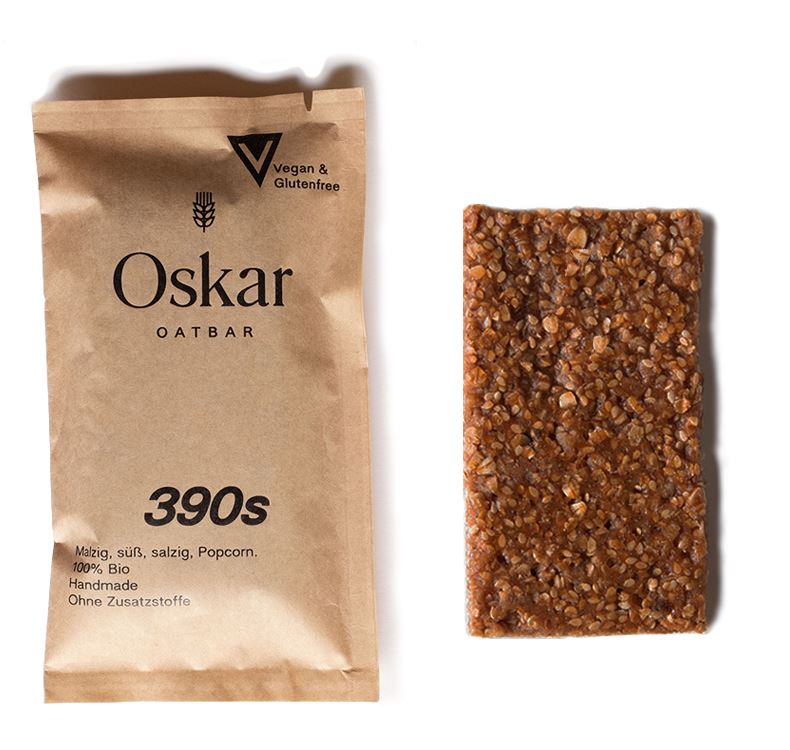 Oskar Oatbar - Barre à l'Avoine Endurance 390s Nutrition Oskar Oatbar Vegan