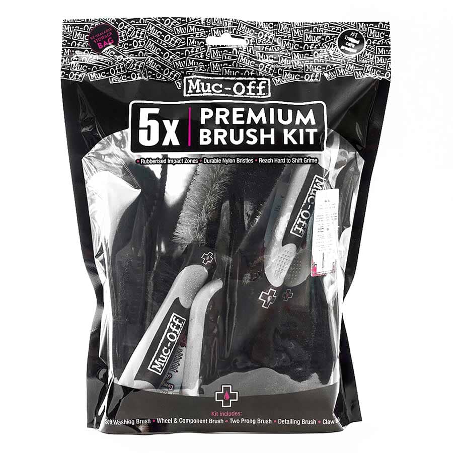 Muc-Off - Ensemble de 5 Brosses Brosses Muc-Off