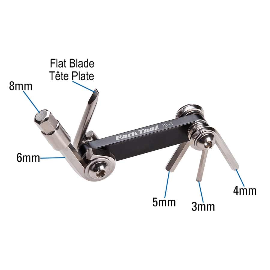 Park Tool - IB-1, 5 Fonctions Outils multifonctions Park Tool