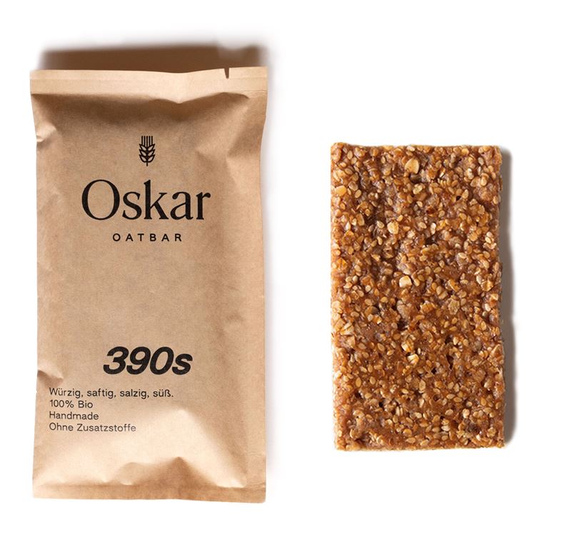 Oskar Oatbar - Barre à l'Avoine Endurance 390s Nutrition Oskar Oatbar Natural