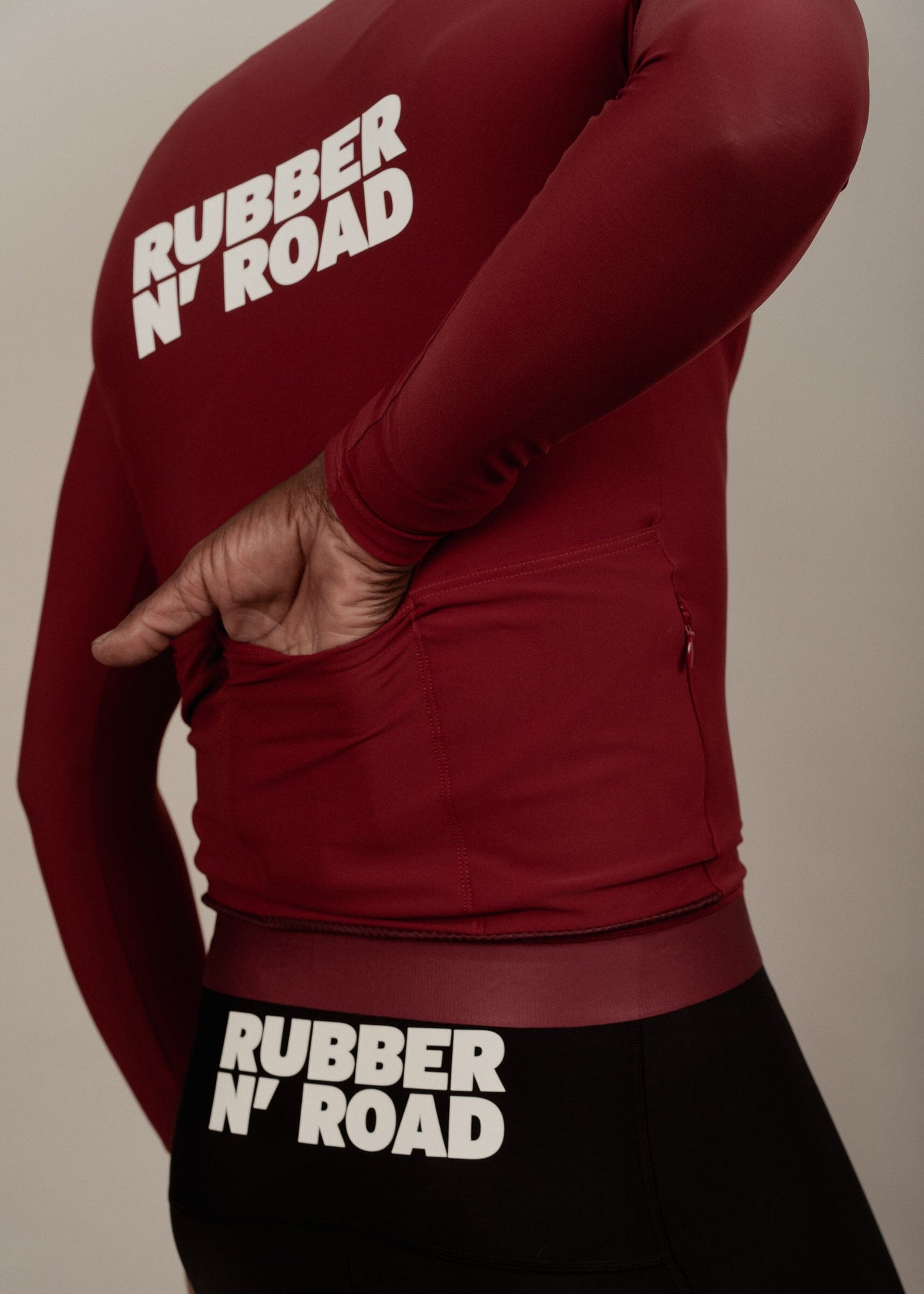 Rubber N' Road - Maillot Long Uniform Winter Homme Maillots Longs Rubber N' Road