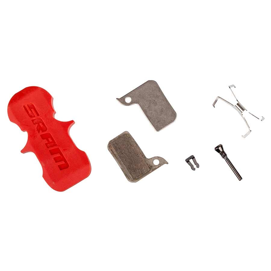 sram-Level TLM, Level Ultimate, HRD, Plaquettes de freins à disque, Forme: SRAM Monoblock, Organique silencieux, Acier, Paire velocartel