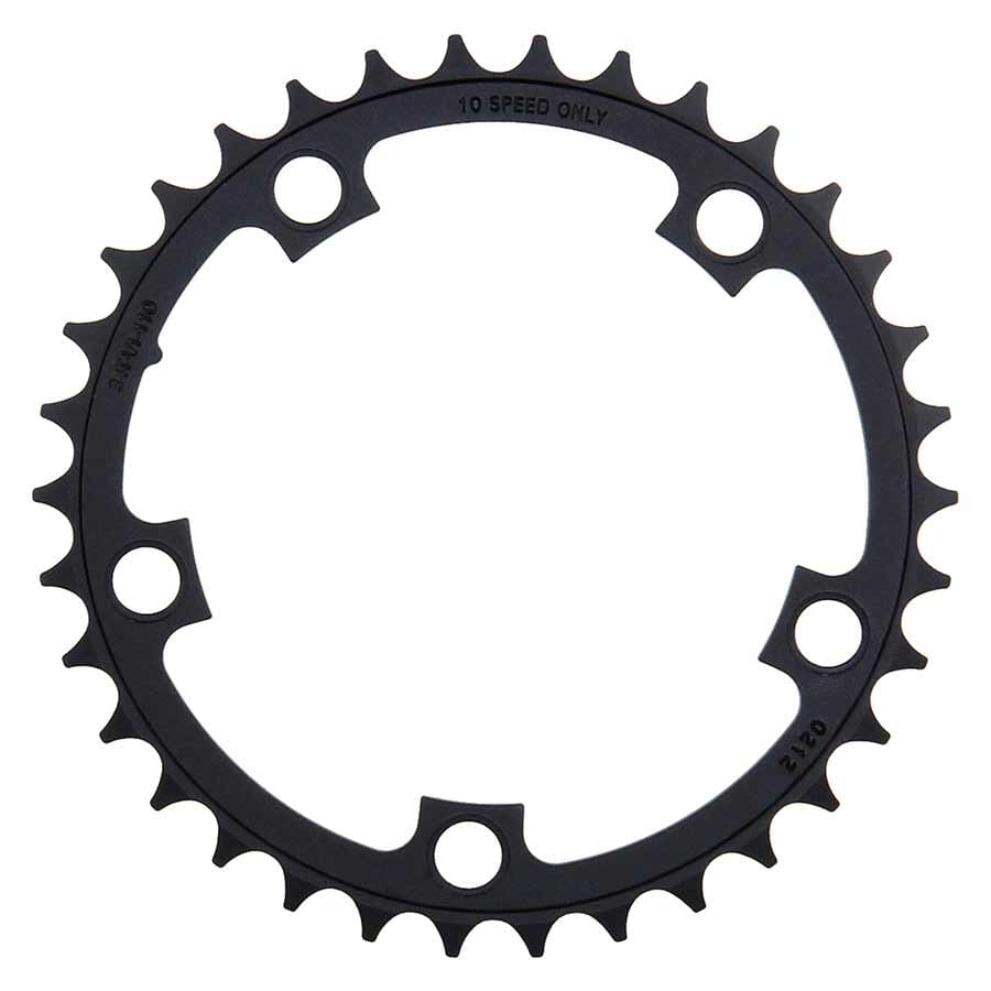 SRAM - 34D, 10 vit., BCD 110mm, 5-Boulons, Plateau Intérieur, Pour 34/50, Aluminium, Noir velocartel