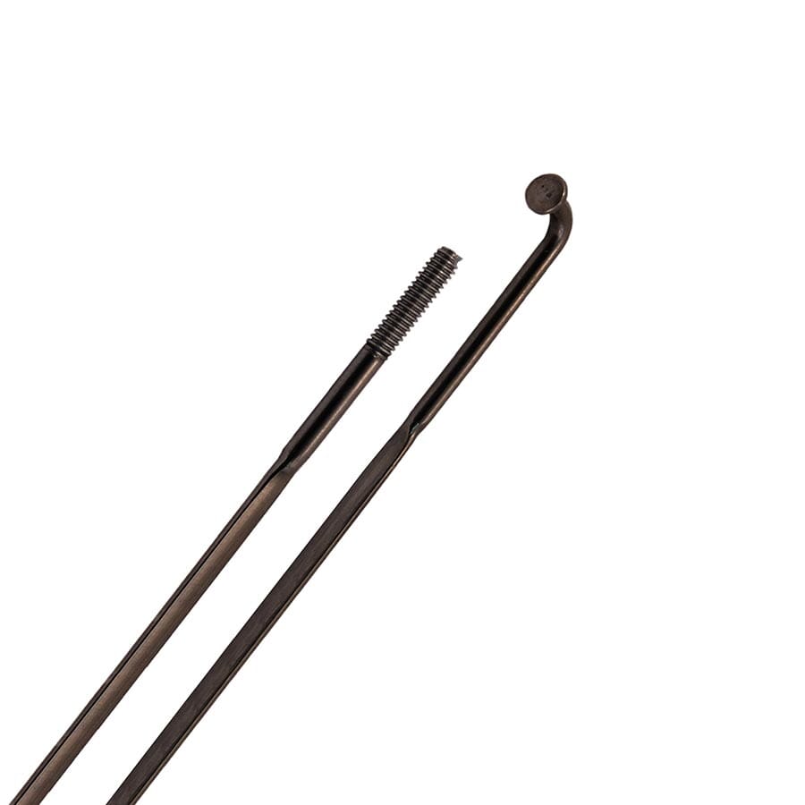 Sapim- CX-Ray, Rayons, Aéro à coude, Noir, 2.0, Longueur: 266, Unité velocartel