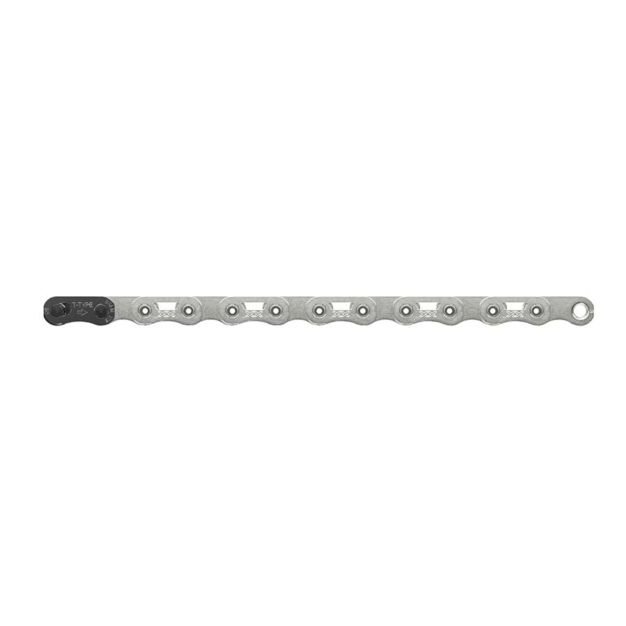 SRAM - XX SL Eagle T-Type Flattop, Chaîne, Vitesses: 12, Mailles: 126, Argent velocartel