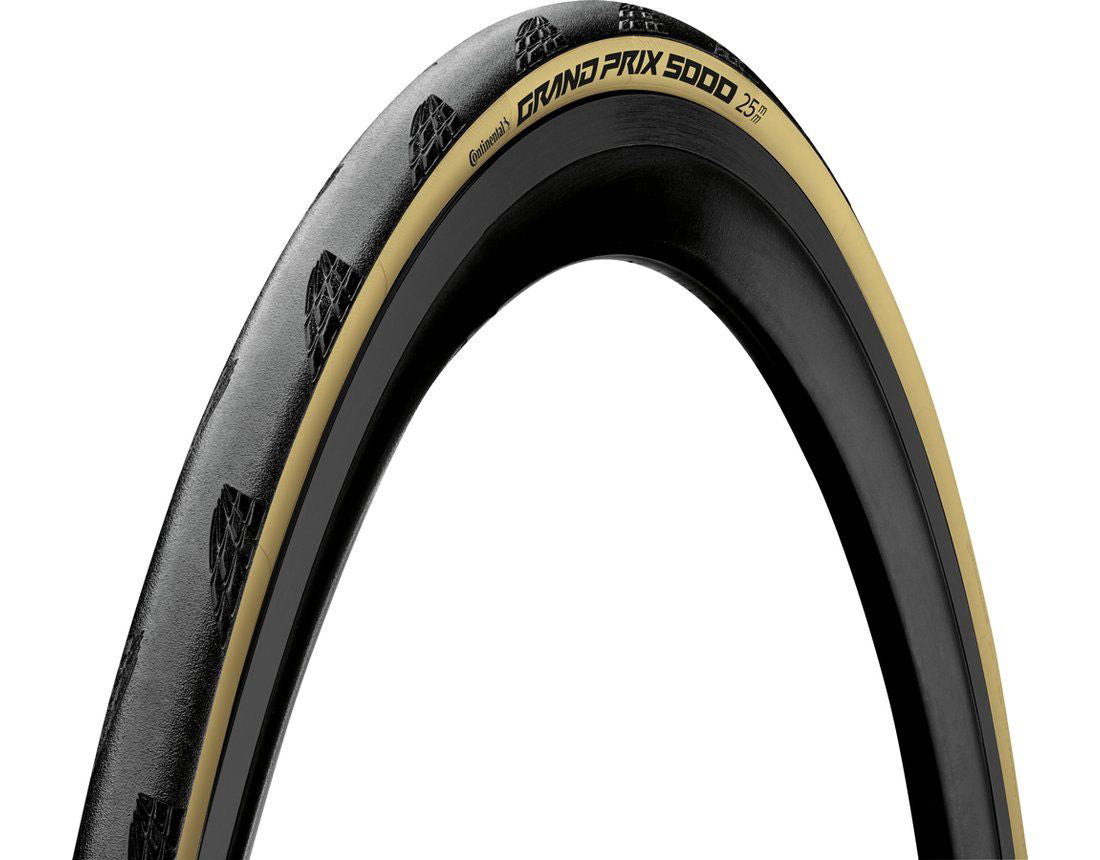 Continental - Pneu Grand Prix 5000 Pneus Continental 700x28c Noir/Crème