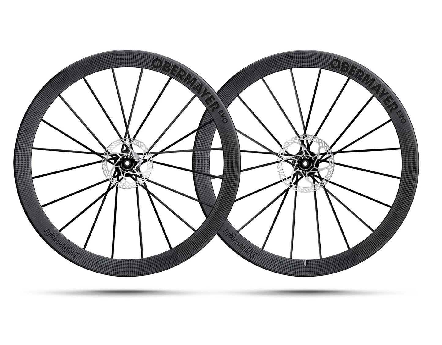 Lightweight - Paire de Roues OBERMAYER EVO Disque Roues Lightweight