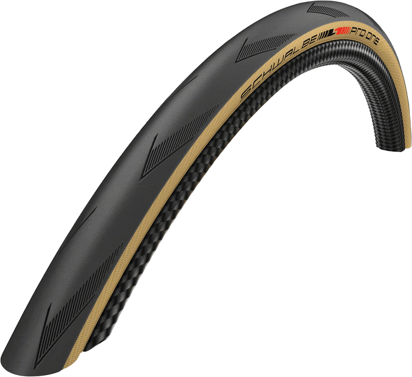 Pneu Pro One Noir/Brun Pneus de vélo Schwalbe