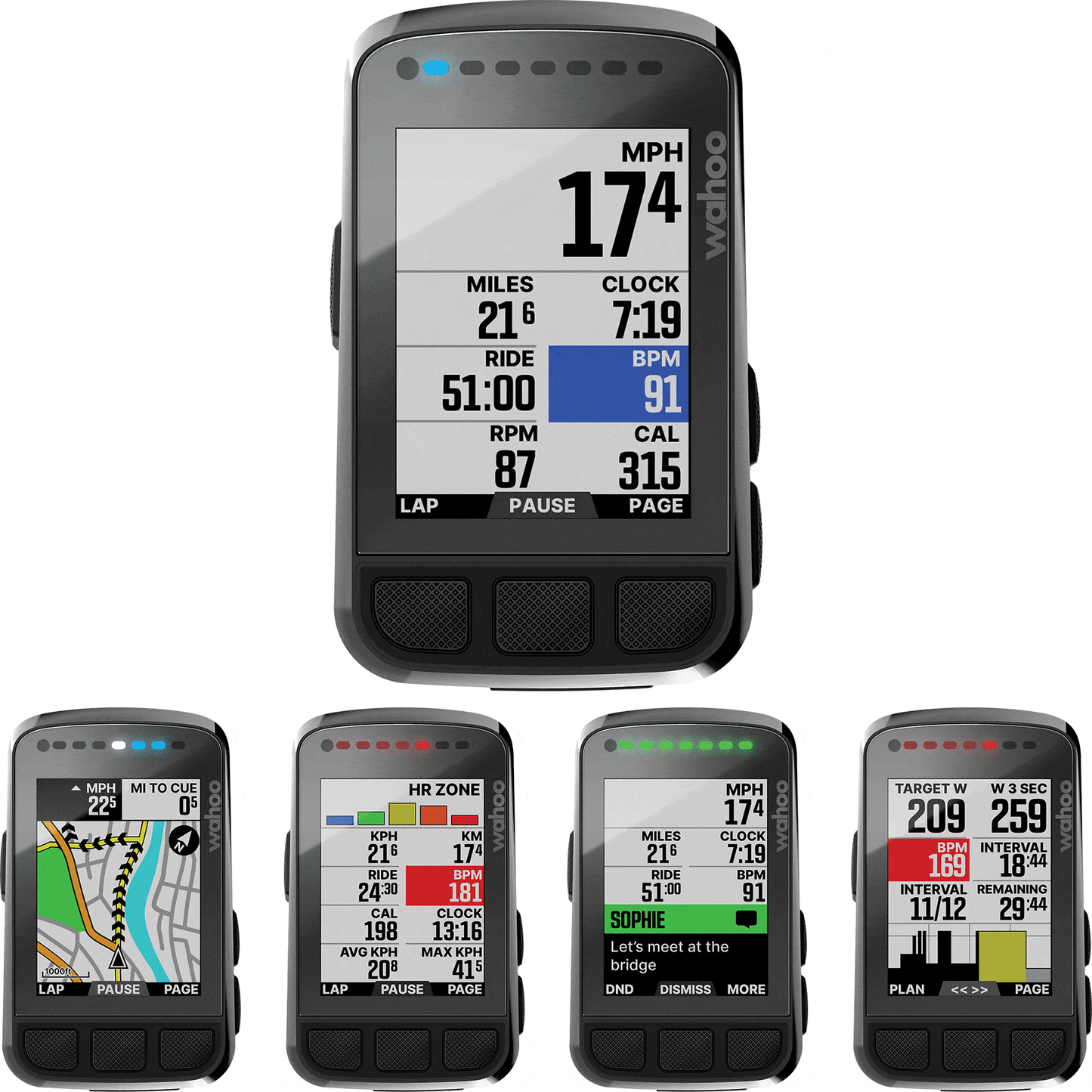 Cyclomètre ELEMNT BOLT V2 Cyclomètres GPS Wahoo