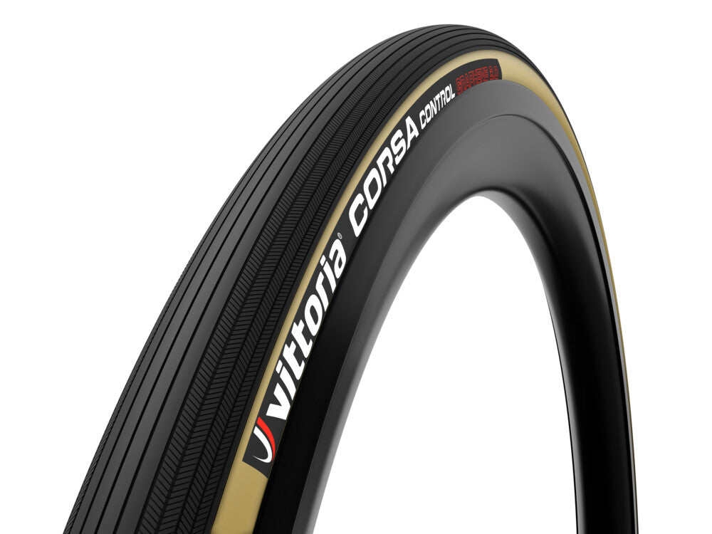 Vittoria - Boyau CORSA CONTROL 25-28'' Pneus - boyaux Vittoria Para/Noir 25-28"
