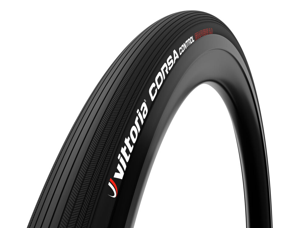 Vittoria - Boyau CORSA CONTROL 25-28'' Pneus - boyaux Vittoria Noir 25-28"