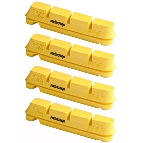 Patins de frein Flash Pro Yellow King (2 paires) Patins de frein SwissStop