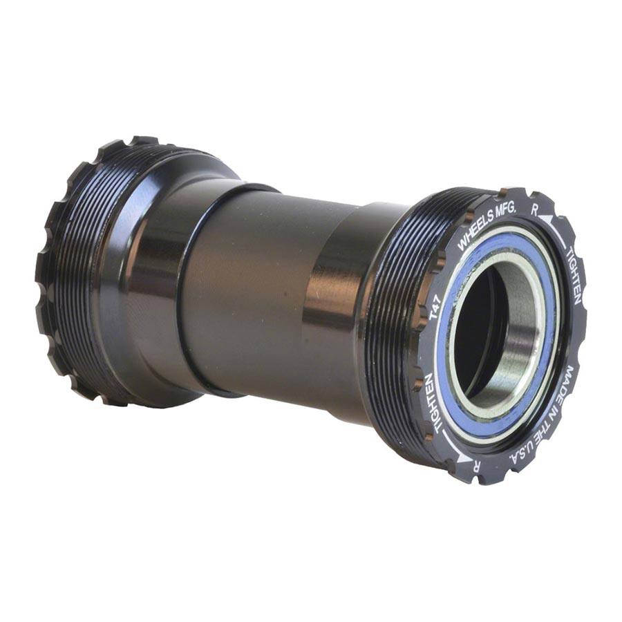 Wheels mfg - T47 Inboard ABEC-3 Jeu de pédalier fileté T47 86-121mm 24mm Boitier de pédalier Wheels Manufacturing