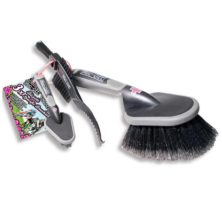 Trousse de 3 brosses Brosses Muc-Off