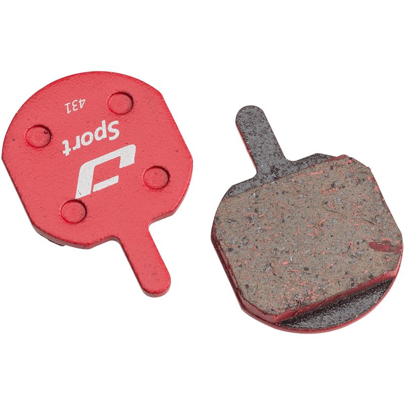 Plaquettes de frein à disque Mountain Sport Semi-metallique Hayes Plaquettes de frein Jagwire