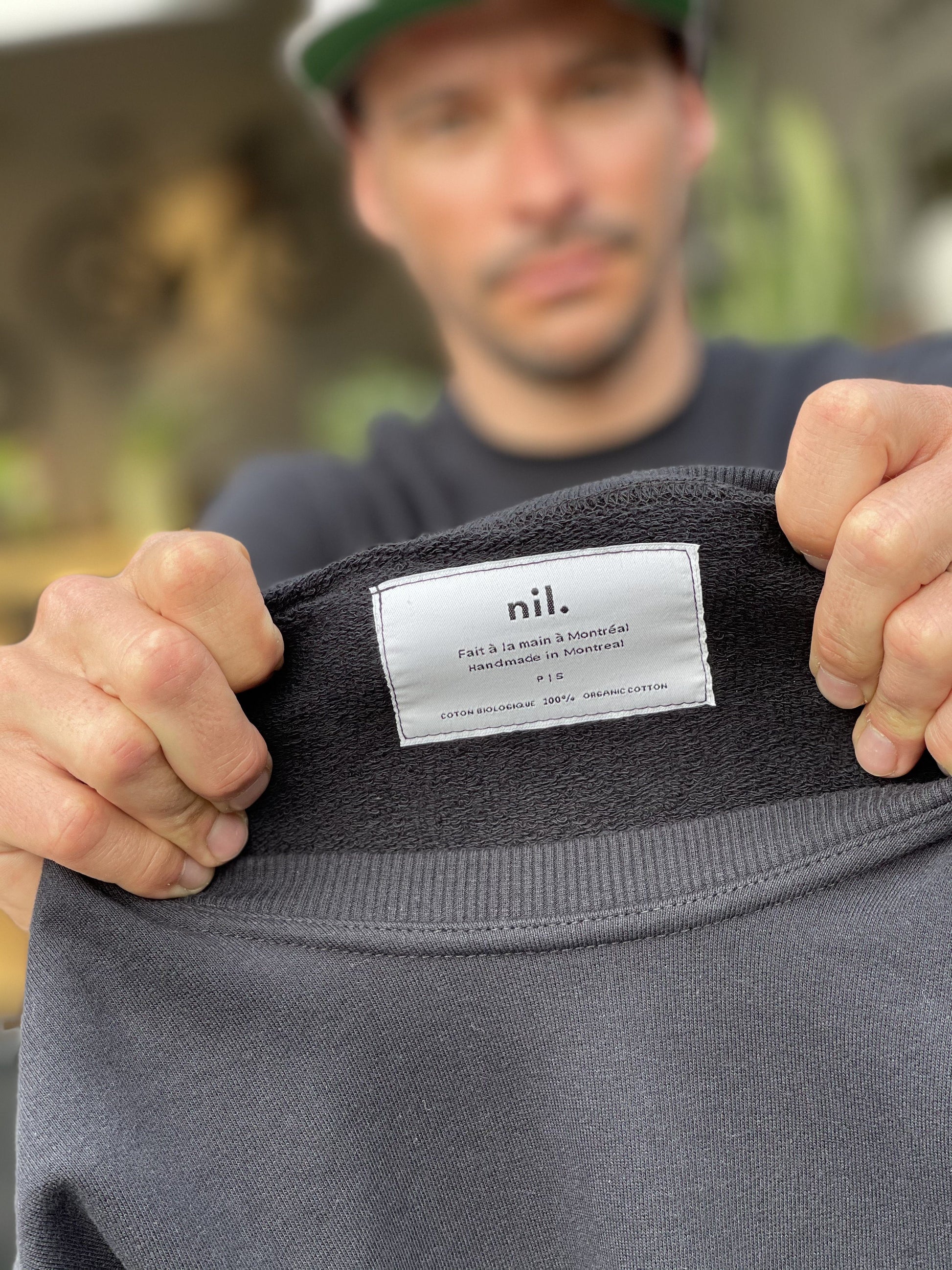 Sweatshirt Unisexe CARTEL Classique Noir Sweatshirts Vélo Cartel