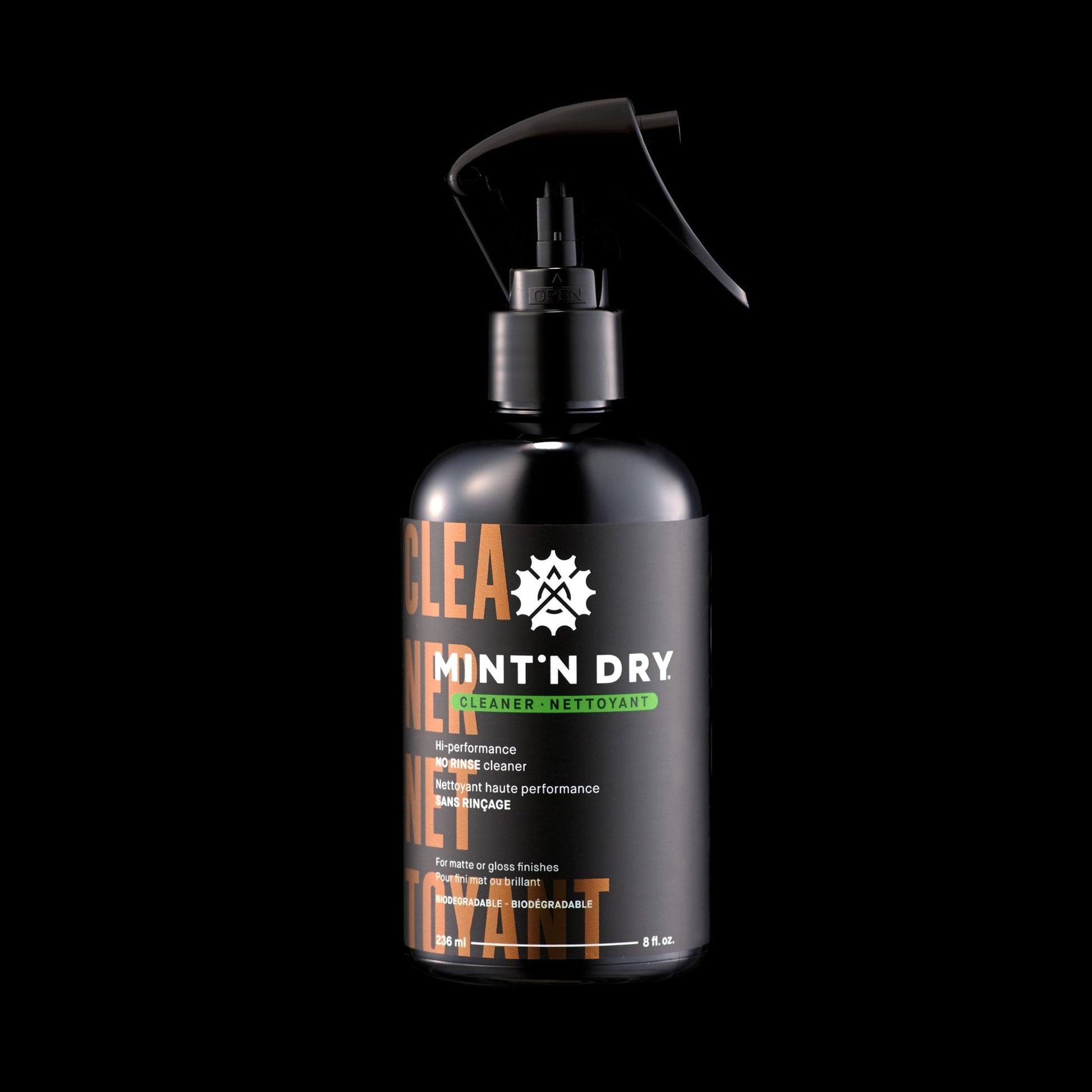Mint'N Dry - Nettoyant Sans Rinçage 236ml Nettoyants Mint'N Dry