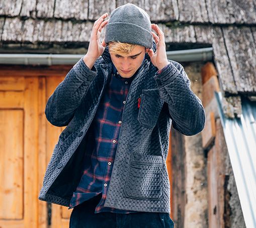 Diane Tuque Heather Grey Tuques Café du Cycliste
