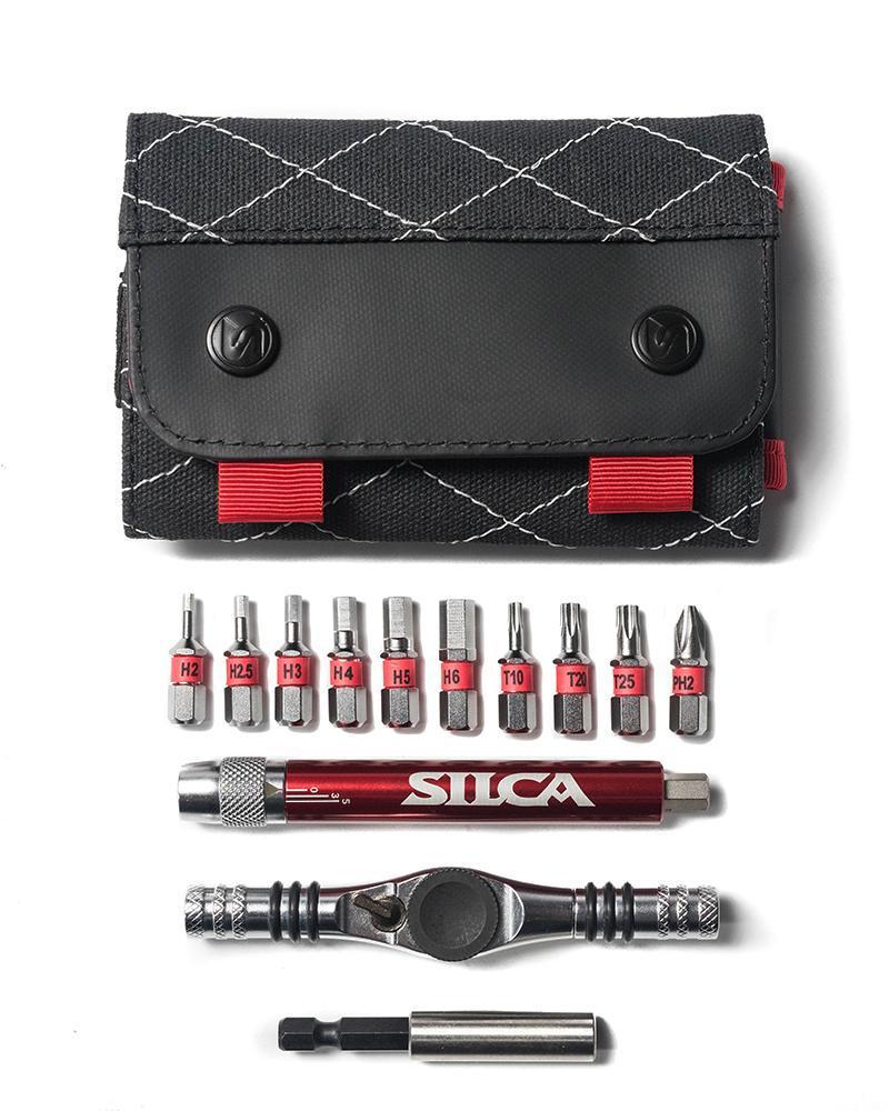 T-RATCHET + TI-TORQUE KIT Outils multifonctions Silca