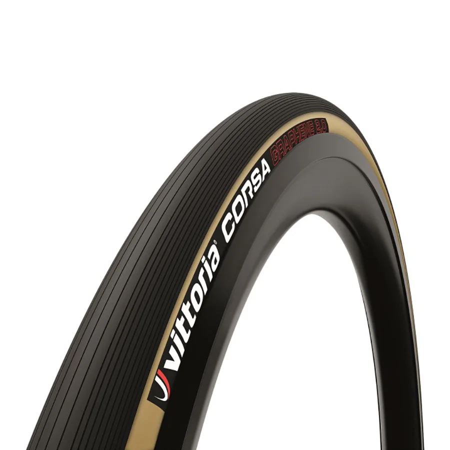 Pneu Corsa Graphene 2.0 Pneus Vittoria 25mm Tan
