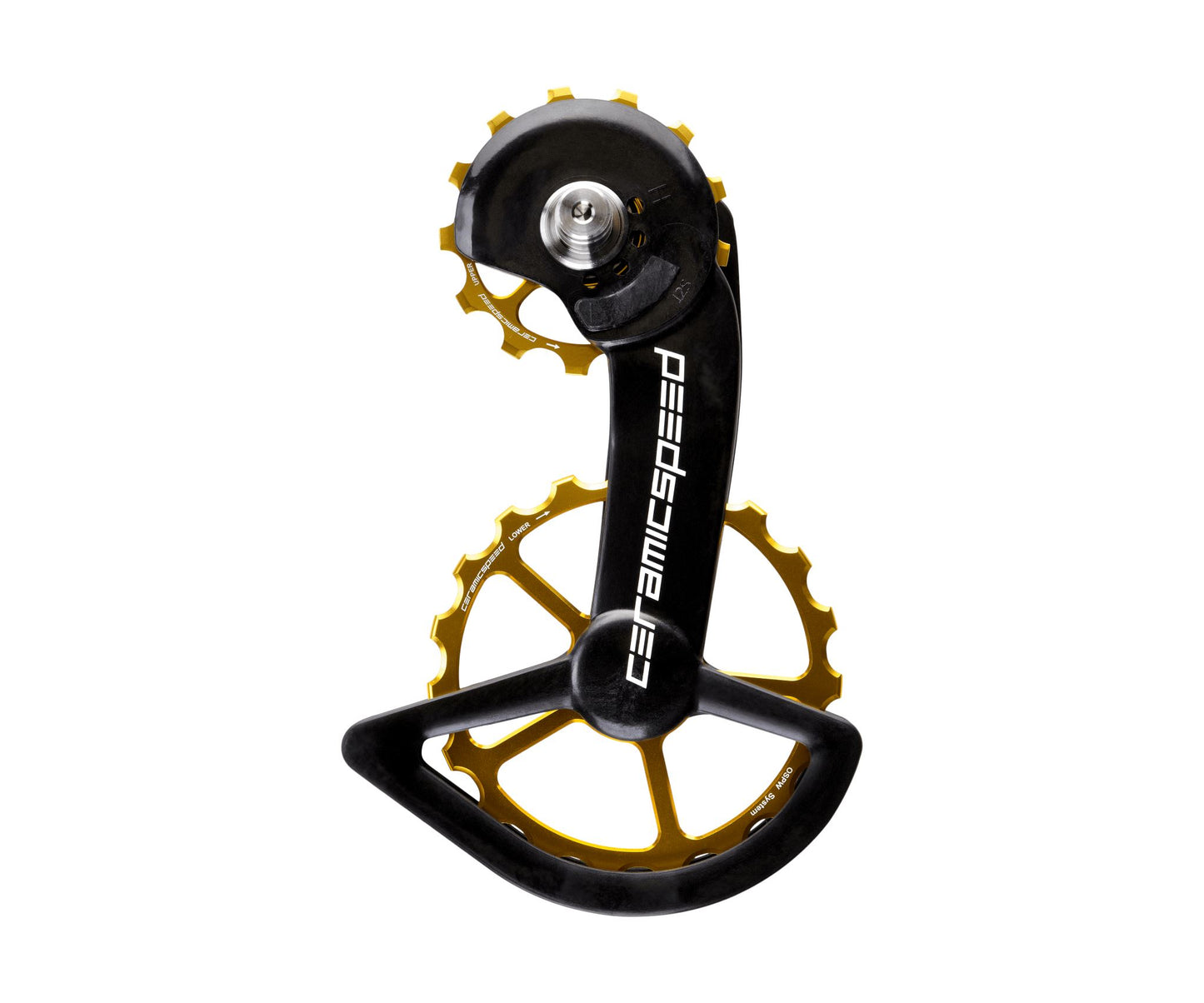 CeramicSpeed - OSPW Shimano DA9200 & ULT8100 Standard Cage de dérailleur CeramicSpeed Or