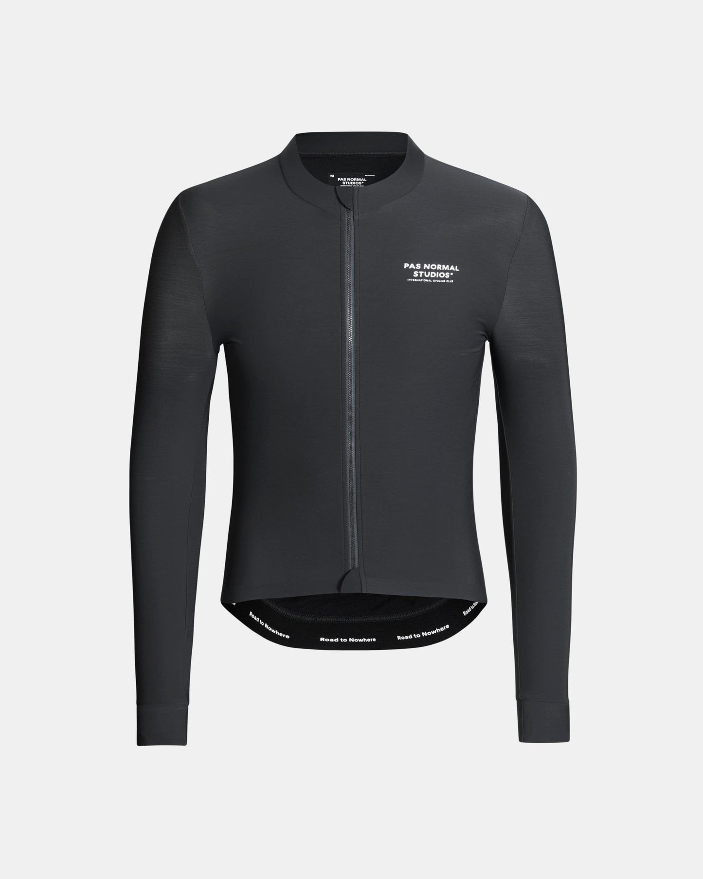 Pas Normal Studios - Jersey Long Mechanism Homme Long Sleeve Jerseys Pas Normal Studios Black Pearl XS