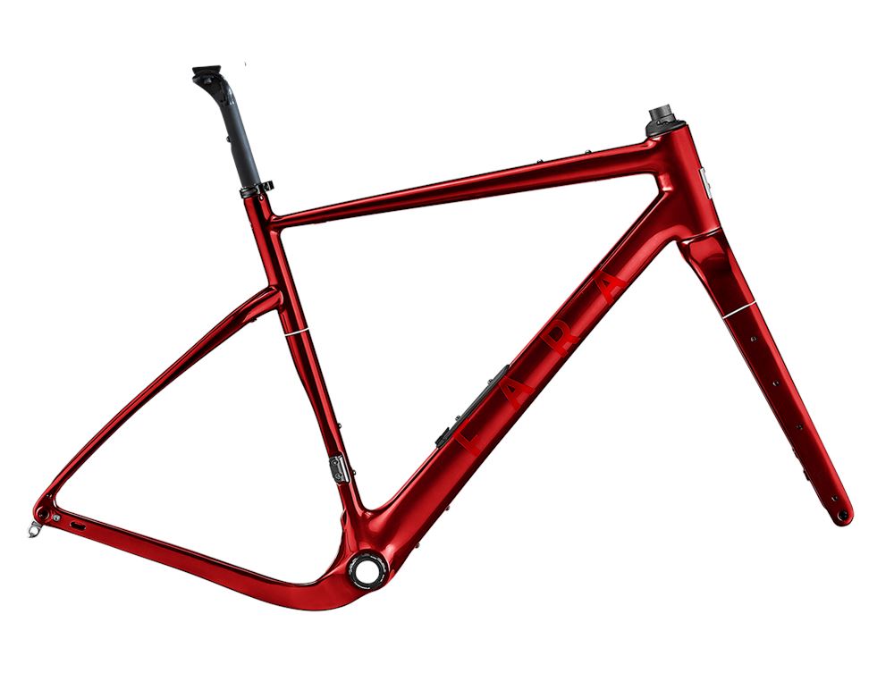 Fara - F/GR frame Fara 49 Morell Red gravel bikes