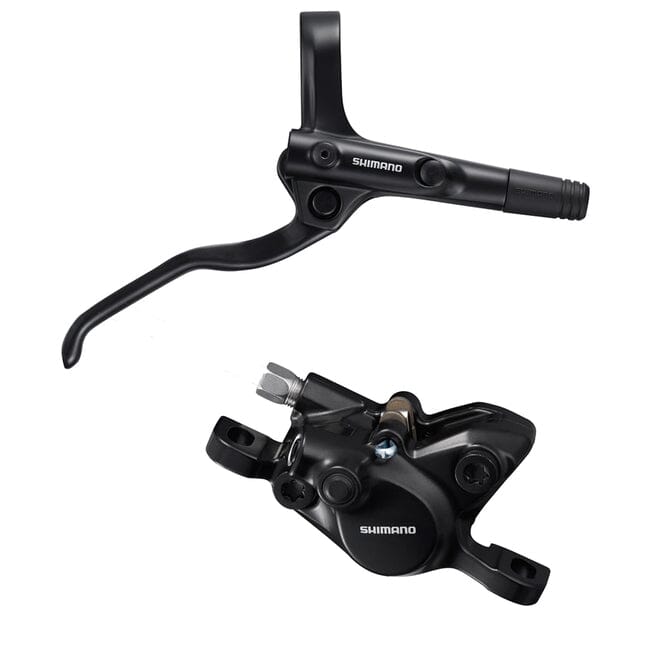 SHIMANO- REAR DISC BRAKE, BL-MT200(R), BR-MT200(R), BLACK, W/O ADAPTER, RESIN PAD (W/O FIN), SM-BH59-SS 1700 MM BLACK velocartel