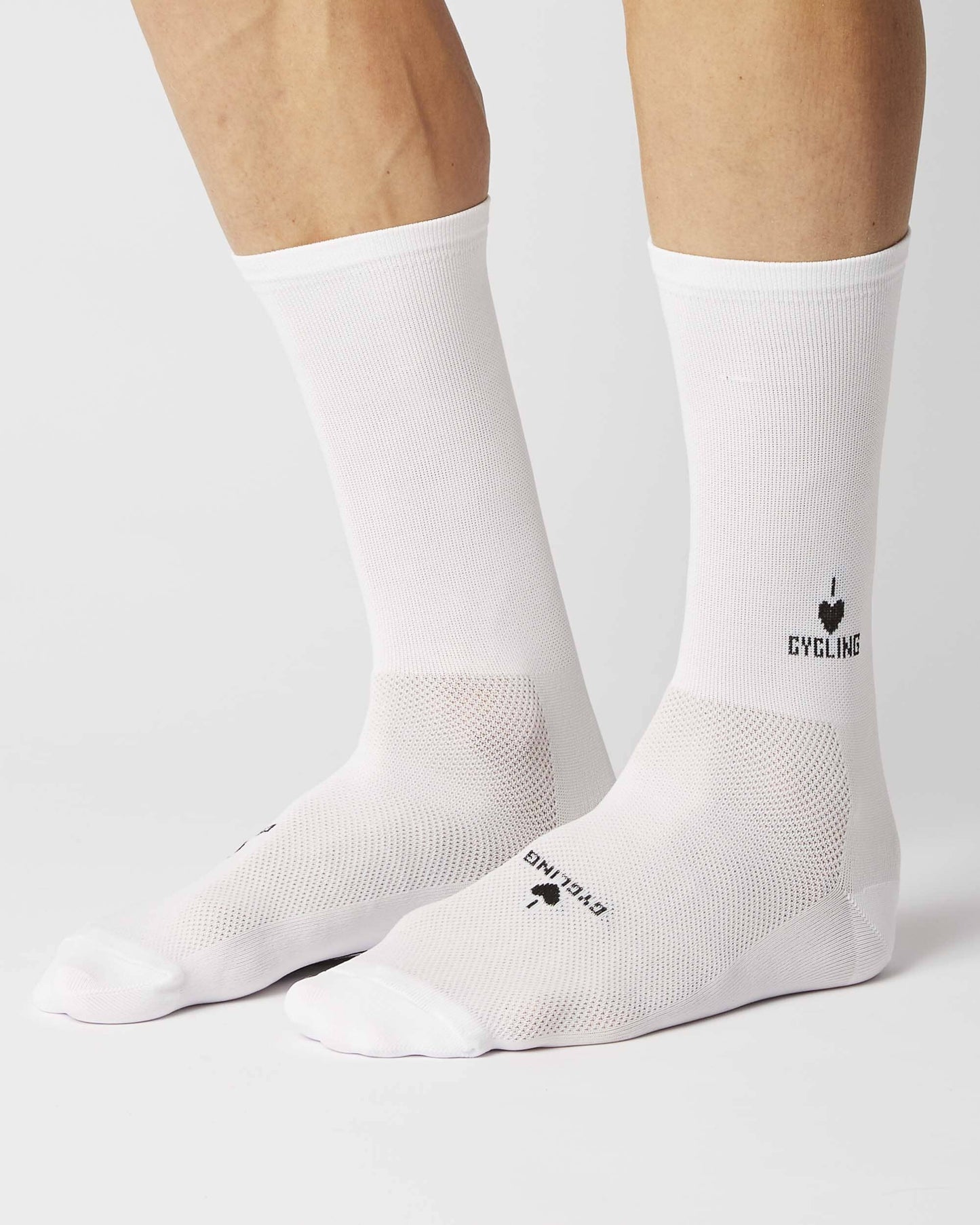 FINGERSCROSSED - Iconic I Love Cycling Socks Fingerscrossed