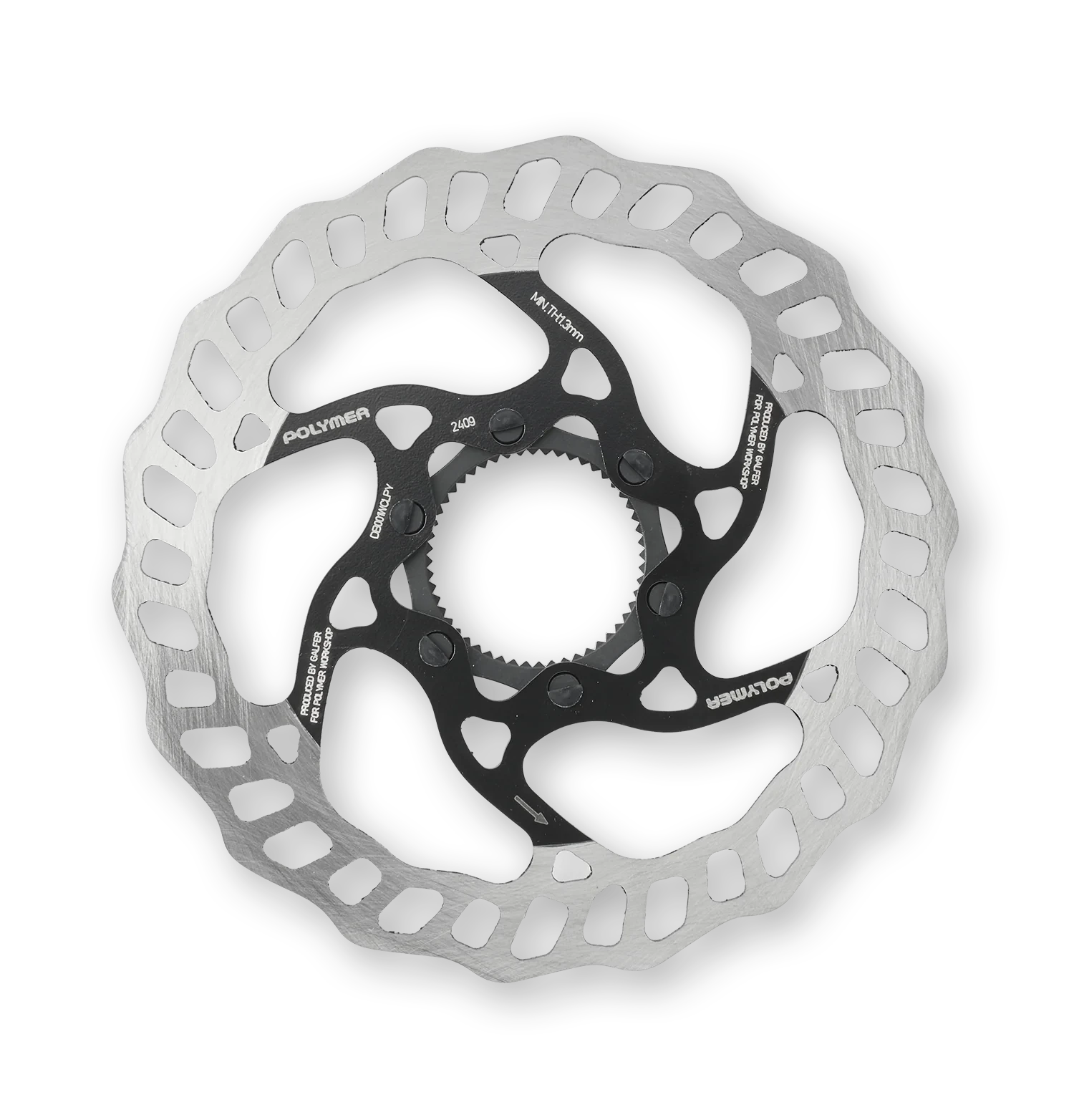 Polymer Workshop - Wave Rotor Disc Polymer Workshop Disc 140 mm