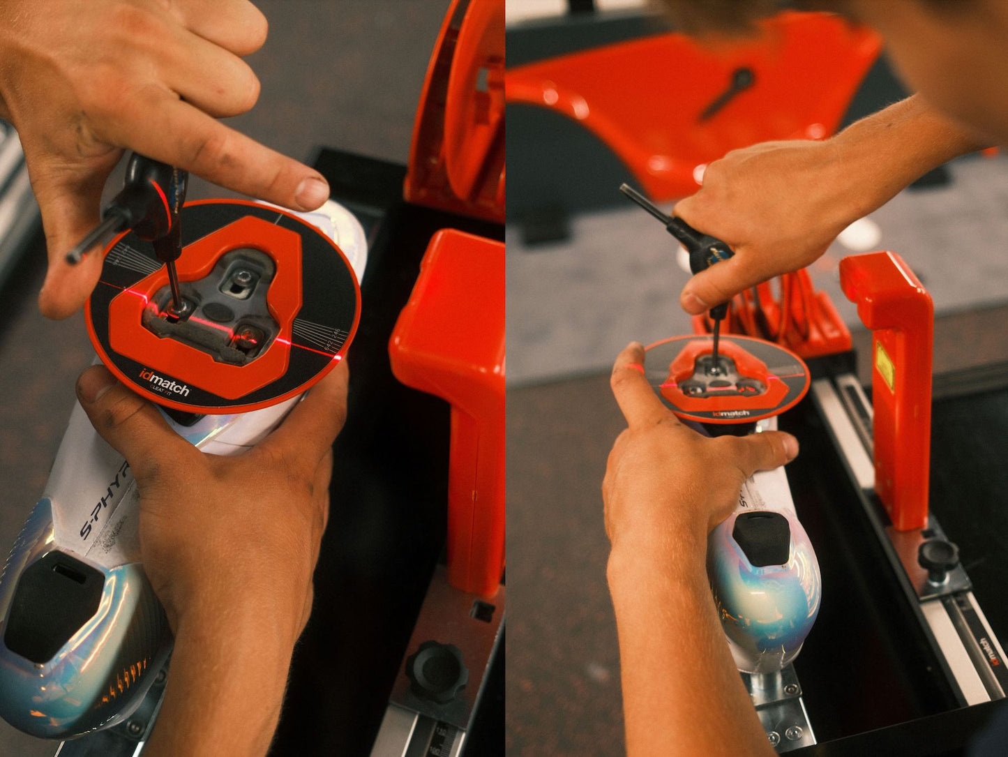 Adjustment of Cleats Positioning Vélo Cartel