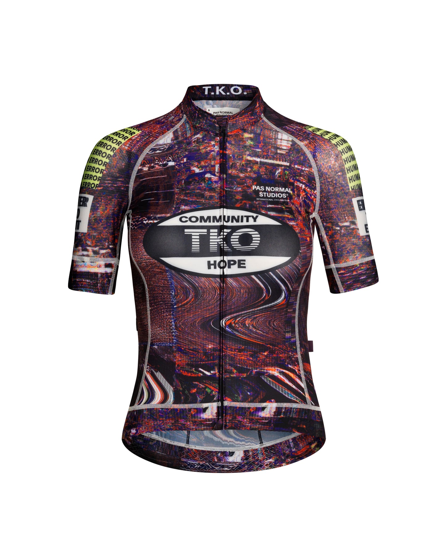 Pas Normal Studios - Jersey Mechanism T.K.O Women SS25 Maillots Pas Normal Studios XS Human Error Pink