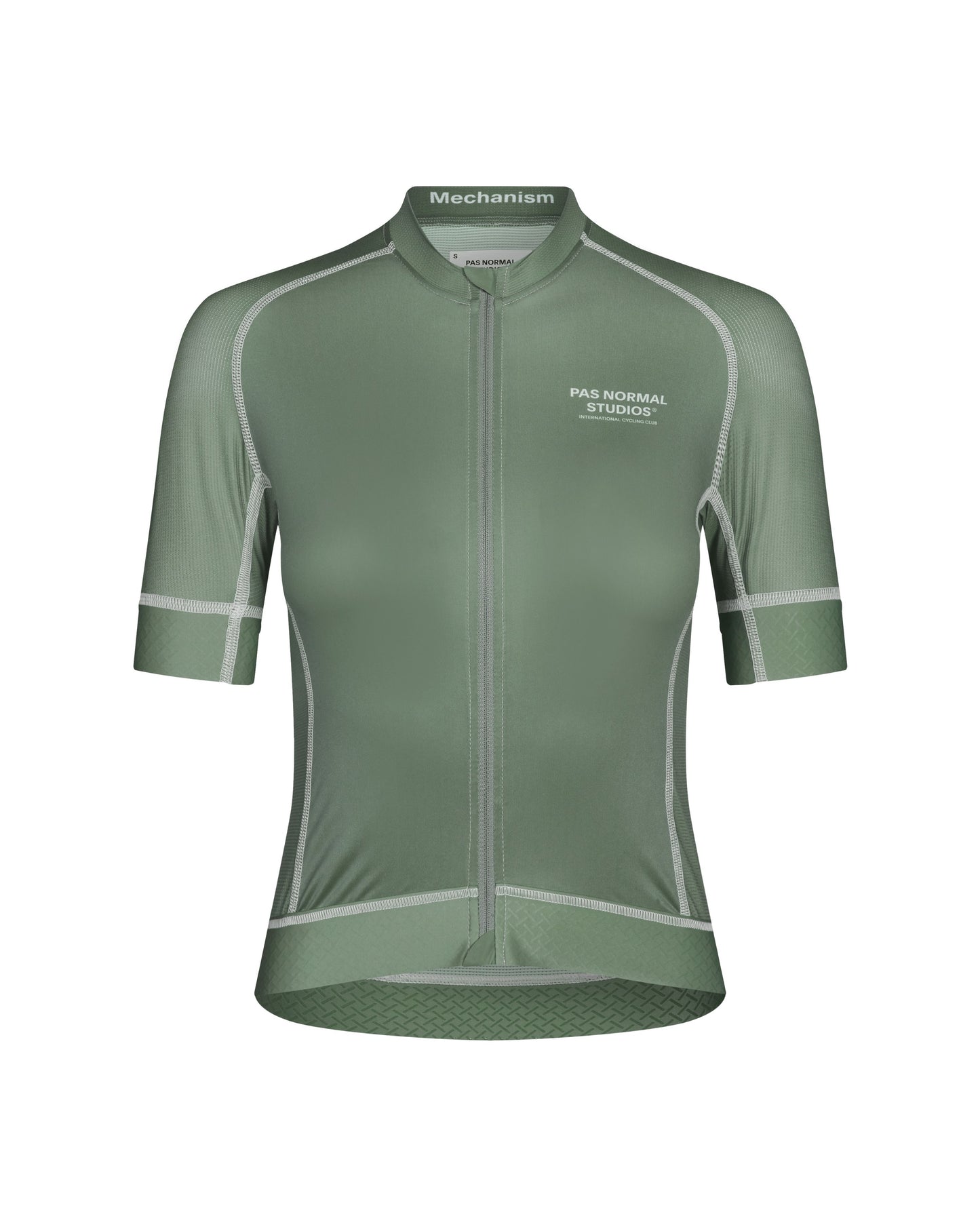 Pas Normal Studios - Jersey Mechanism Women SS25 Maillots Pas Normal Studios Khaki Green XS
