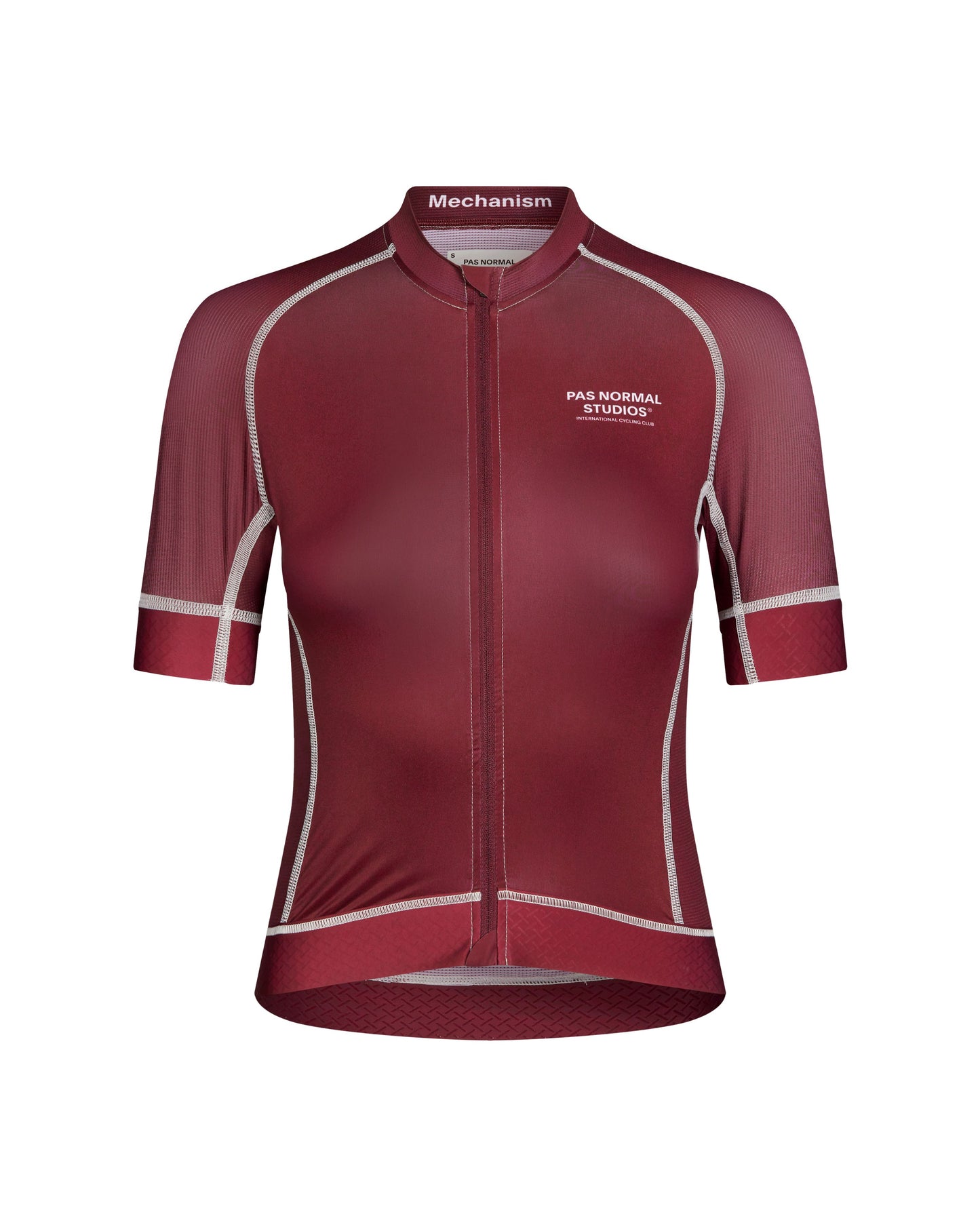 Pas Normal Studios - Jersey Mechanism Women SS25 Maillots Pas Normal Studios Burgundy XS