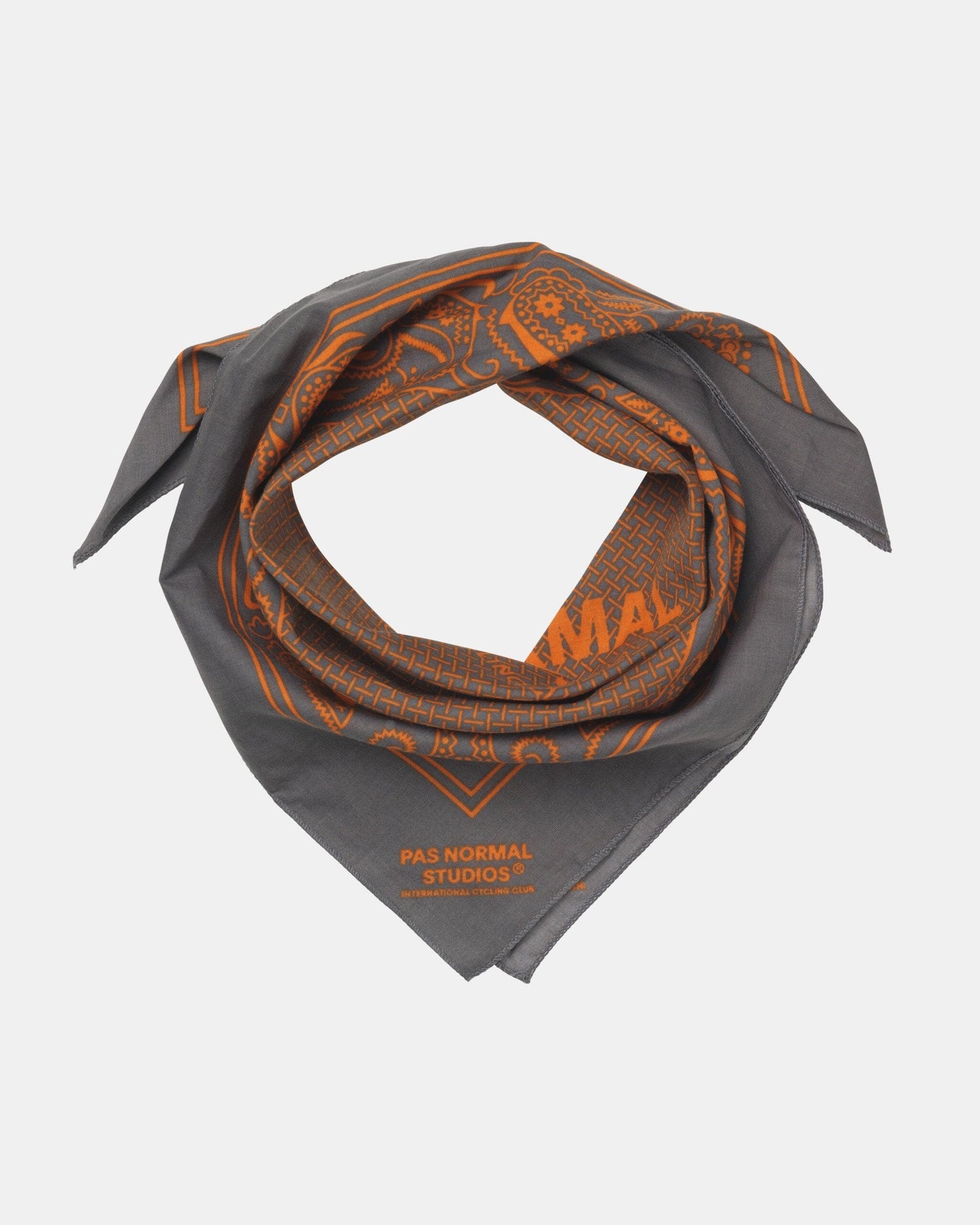 Pas Normal Studios - Bandana Off-Race Headbands Pas Normal Studios Fossil Grey/Bronze