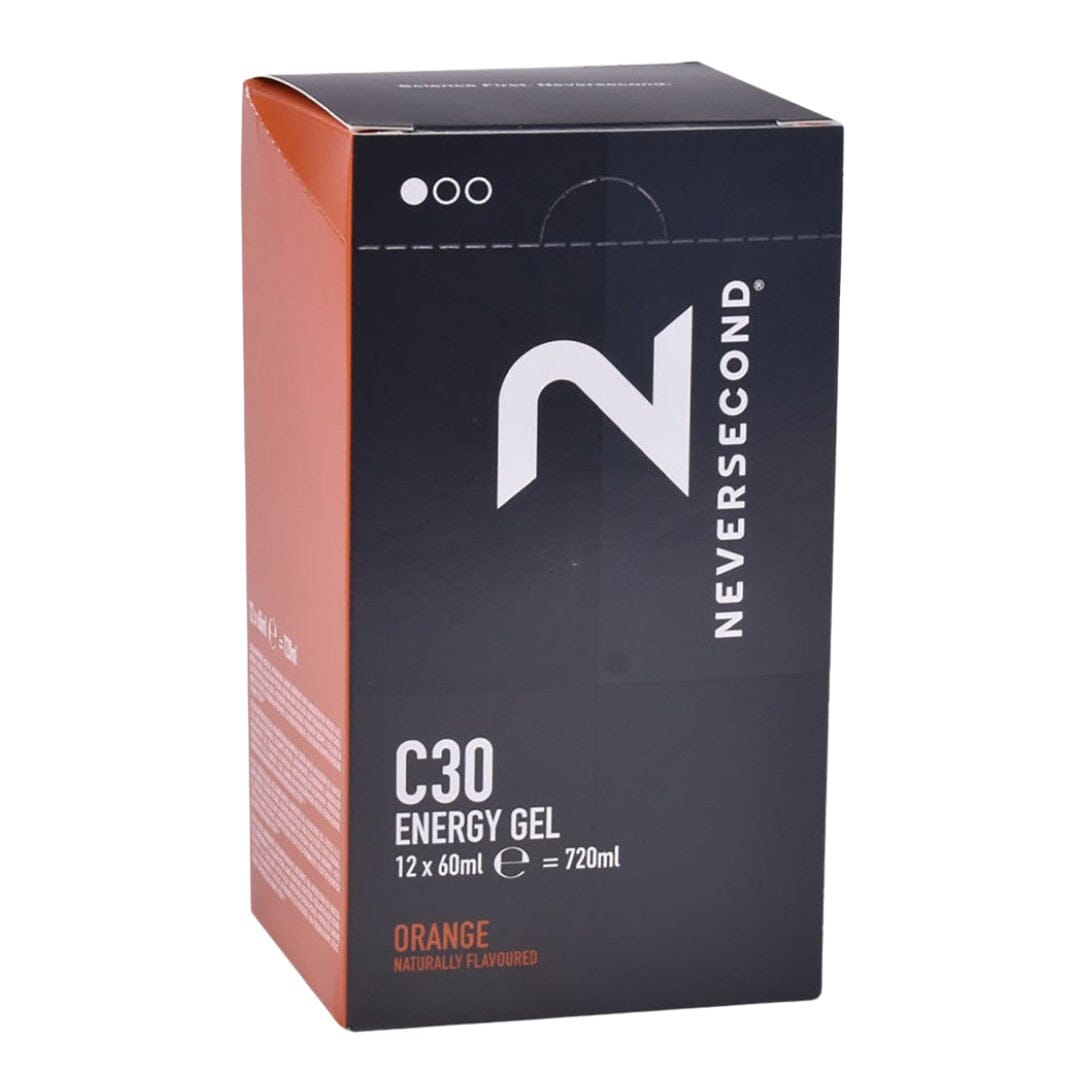 Neversecond - C30 Gels Box of 12 Nutrition Neversecond Orange