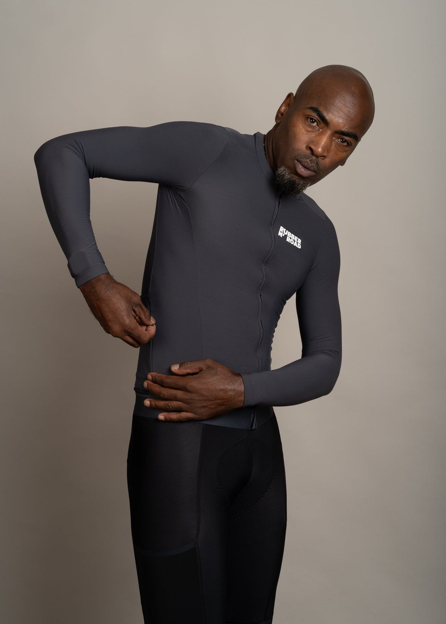 Rubber N' Road - Jersey Long Uniform Winter Homme Long Sleeve Jerseys Rubber N' Road
