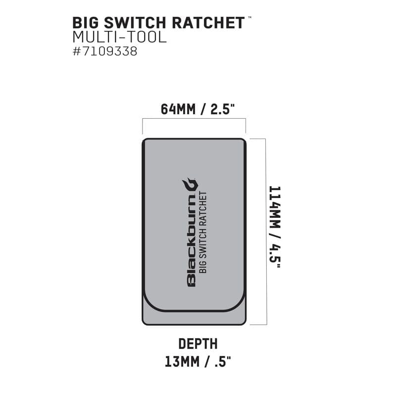 Blackburn - Big Switch Ratchet Multifunction Tool Blackburn Multifunction Tools